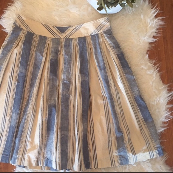 Anthropologie Maeve pleated skirt - Picture 2 of 6